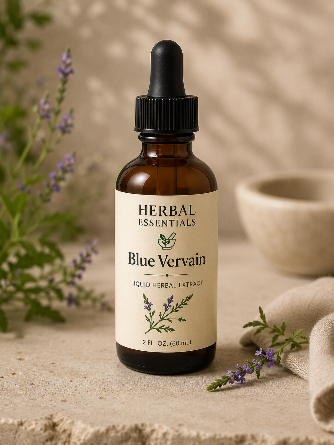 Organic Blue Vervain Liquid Extract 2oz