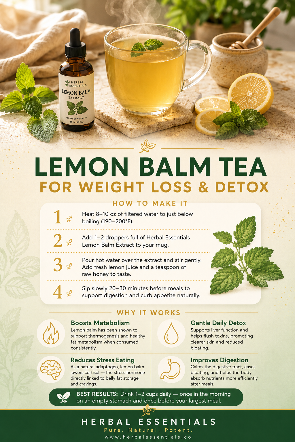 Lemon Balm Herbal Extract