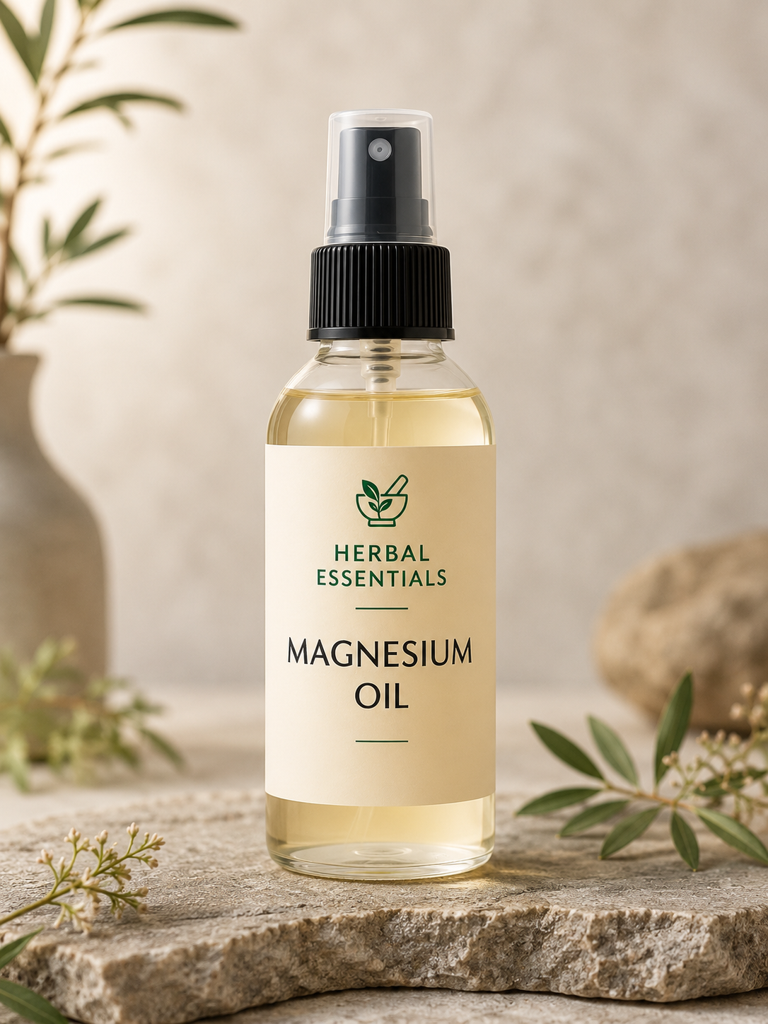 100% Organic Magnesium Oil
