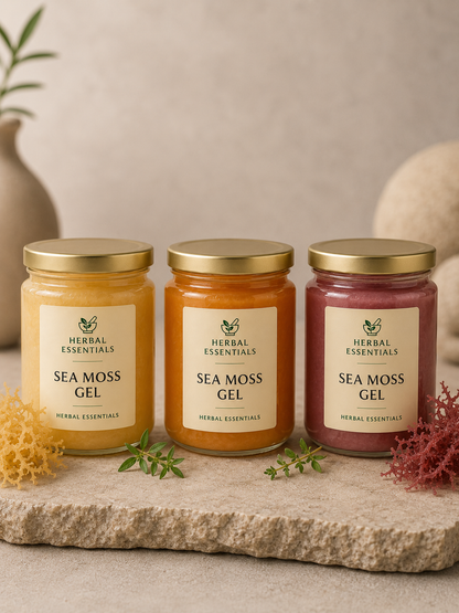 100% Organic Fresh Fruit Infused Irish Sea Moss Gel