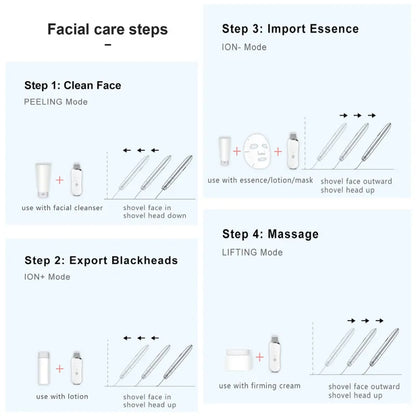 Ultrasonic Facial Scrubber
