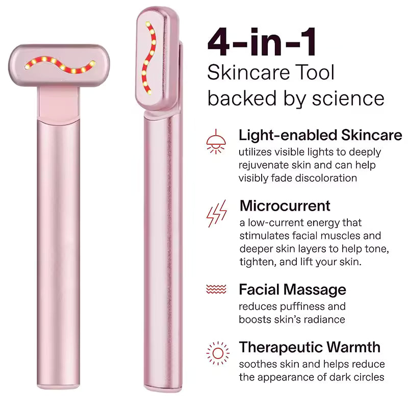 Red Light Facial Wand