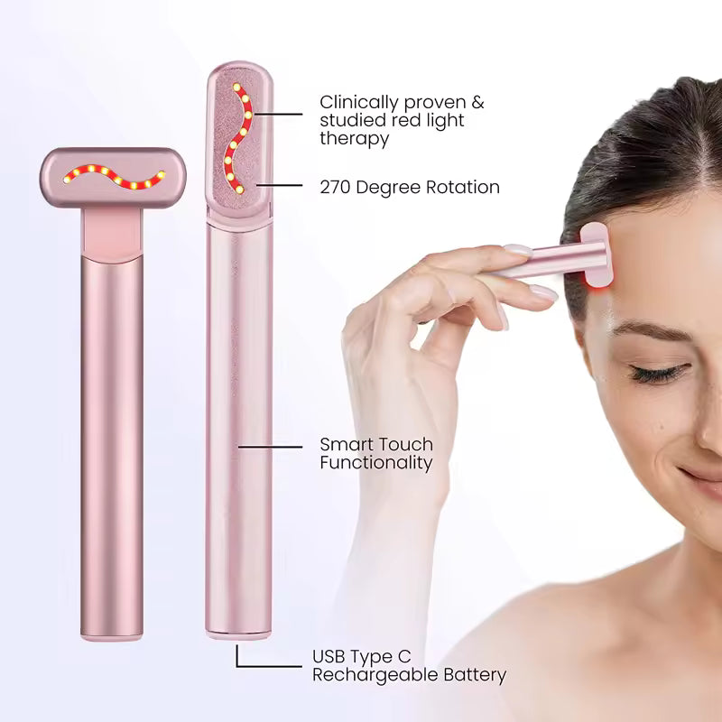 Red Light Facial Wand
